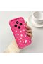 Redmi A4 Compatible Pink Red Silicone Case Shockproof Camera Protection - 2