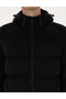 Black Hooded Coat 50313868-Vr046 - 7