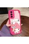 Samsung Galaxy M13/M23 Compatible Pink Red Silicone Case Shockproof Camera Protection - 4