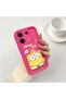 Poco X6 Compatible Pink Red Silicone Case Shockproof Camera Protection - 2