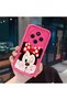 Redmi A4 Compatible Pink Red Silicone Case Shockproof Camera Protection