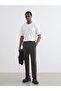 Ecru Crew Neck Men's T-Shirt - 2