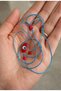 Murano Glass Evil Eye Beaded Handmade Adjustable Necklace - 4