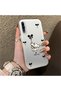 Samsung Galaxy A50/A50S/A30S Compatible Stylish Phone Case with Bow and Ribbon Dog Figure