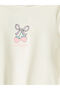 Ecru Printed Girls' Ribbed T-Shirt 2-Pack - 6