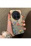 Vivo X200 Pro Compatible Stylish Floral Scratch-Resistant Phone Case