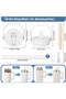 Compatible Straw Quencher 1.18 Lt Leak-Proof Lid for Thermoses with Black Handle - 3