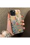 iPhone 16 Pro Max Compatible Stylish Floral Scratch-Resistant Phone Case