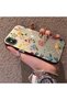iPhone X/Xs Compatible Stylish Floral Anti-Scratch Phone Case - 2