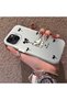 iPhone 13 Mini Compatible Stylish Phone Case with Bow and Ribbon Dog Figure - 2