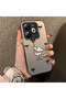 Infinix Hot 40I Compatible Stylish Phone Case with Bow and Ribbon Dog Figure