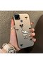 Realme C15/C25/C25S Compatible Stylish Phone Case with Bow and Ribbon Dog Figure
