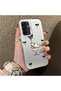 Samsung Galaxy A26 Compatible Stylish Phone Case with Bow and Ribbon Dog Figure