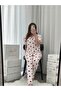 Women's Buttoned Short-Sleeved Milan Pajama Set - 4