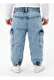Boys Denim Cargo Joggers, 18M - 2