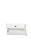Silver & Polo Sp1134 Women's Portfolio & Clutch Crash White-White