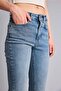 Flare Fit Mid Waist Spanish Flare Jean Pants H1657Ax26Sm - 4