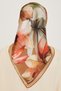 Dj Sura Pure Silk Scarf 2024-2025 Autumn-Winter 9205D (S) Color-80 - 4
