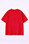 Espresso Printed Oversize Women's Cotton T-Shirt - T-Shirt - 2