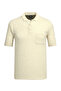 Men's Polo Collar Short Sleeve Beige T-Shirt - 5303 - 2