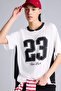 Quick-Drying Oversized Printed Mesh Jersey Fabric T-Shirt G6229Ax26Sp