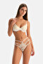 Ecru Lace G-String Panties - 4
