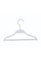 Wooden 8000 7-14 Years Old 34cm Children's Hanger with Bar White Color 12 Pieces - 2