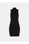 Rhinestone bodycon mini sweater dress - 3