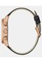 Mens Black Rose Gold Tone Multi-function Watch - 2