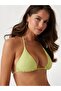 Rhinestones triangle bikini bra - 5