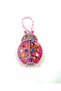 Girl's Pink Ladybug Design Hair Accessory Set with Organizer Box (Hair Clip & Rubber Band Set)