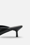 Gi̇na Women's Pointed Toe Short Heeled Slippers with Bow on the Front A006-4390 - 7