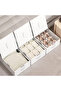 Set of 2 Space-Saving Drawer-Style Folding Under Bed Storage Box with Wheels 24cm - 6