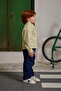 Striped Shirt with Patch Detail Yellow - 2