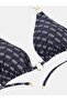4G Logo triangle bikini top - 6