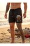 Men's Plain Printed Swim Shorts