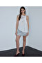 Asymmetrical Twisted Striped Blouse - 2