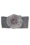 - Aya Assorted Cute Soft Turban for Babies - Grey, Dark Pink, Yellow - 3