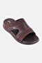 Men Slip On Arabic Sandals, Brown