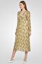Women Allover Print Maxi Dress, Multicolor - 4