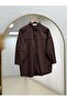 Sumru Robası and Sleeve-Tassel Detailed Shirt-Kt5595 Brown - 3