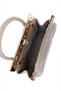 Women's Faux Leather Beige Handbag - 6