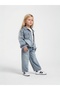 Denim Shirt with Spliced Stone Detail on the Sleeves - 2