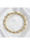 Women's Bracelet with Zircon Stone Bone Model Gold Color Vip - 2