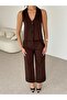 Halter Neck Women's Vest Suit - 6
