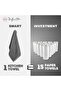 Premium Kitchen Towels - 6-Piece Set, 100% Cotton, 40cm X 70cm, Water Absorbent - 5