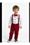 KANSU 4 PIECE CHIC BOYS SET - RED