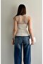 Lace Detailed Knitwear Embellished Blouse - 5
