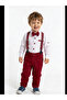 KANSU 4 PIECE CHIC BOYS SET - RED - 2