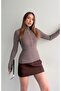 Renata Knitwear Sweater with Snap Fasteners - 5